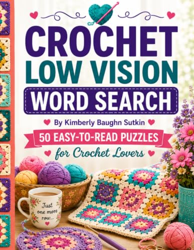 Crochet Low Vision Word Search