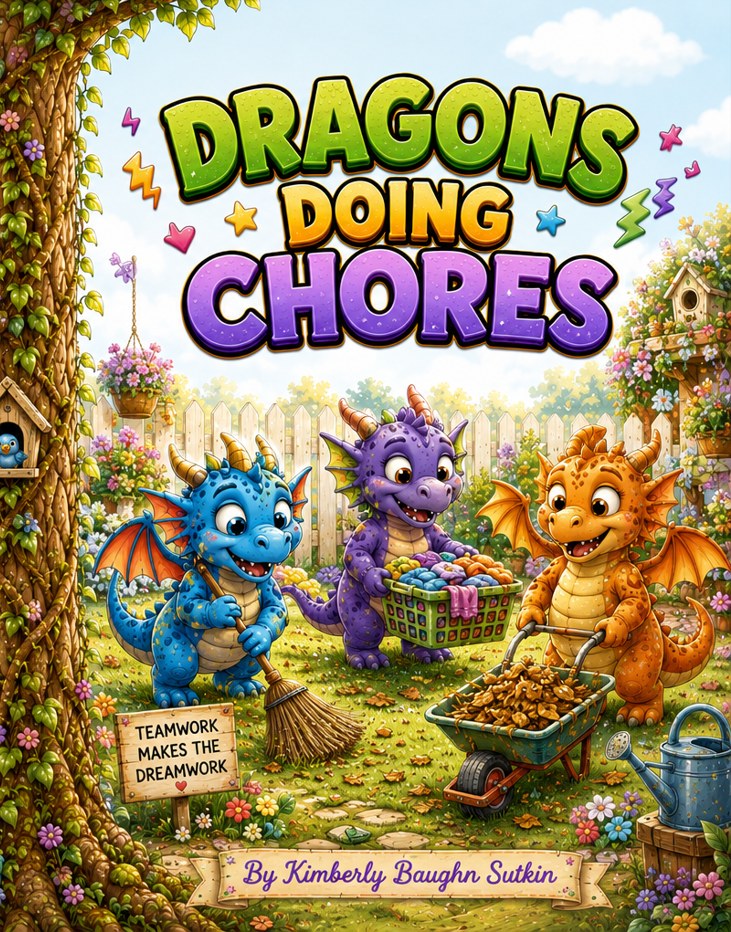 Dragons Doing Chores