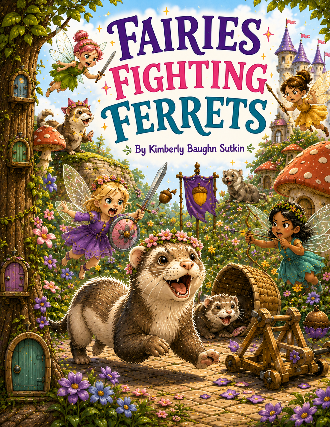 Fairies Fighting Ferrets