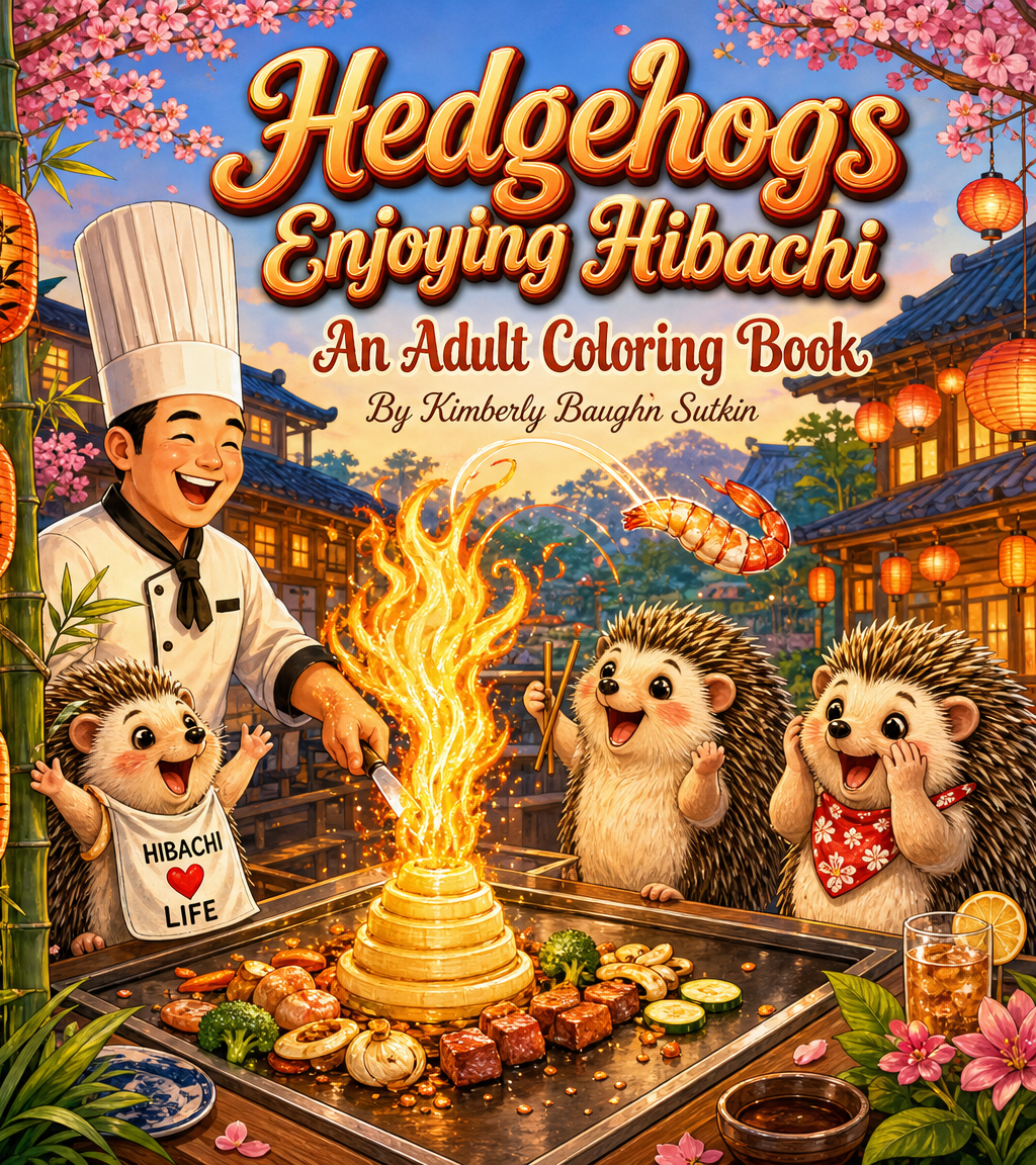 Hedgehogs Enjoying Hibachi