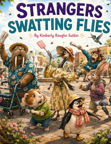 Strangers Swatting Flies